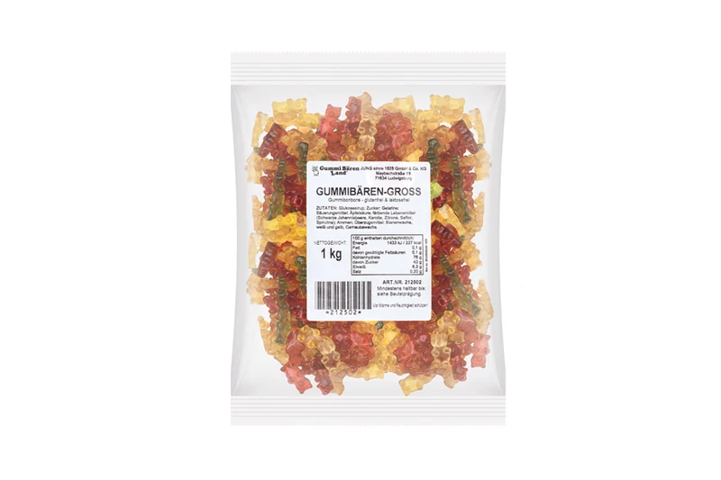Fruchtgummi Gummibären – groß