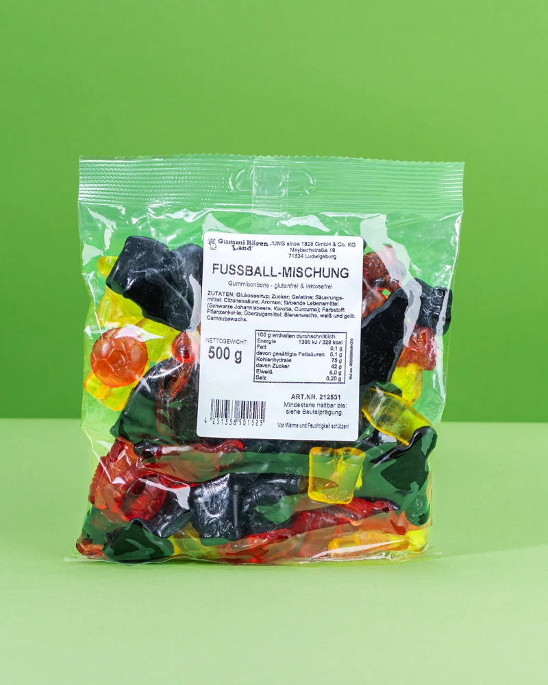 Fruchtgummi Fußball-Mischung – Klassiker