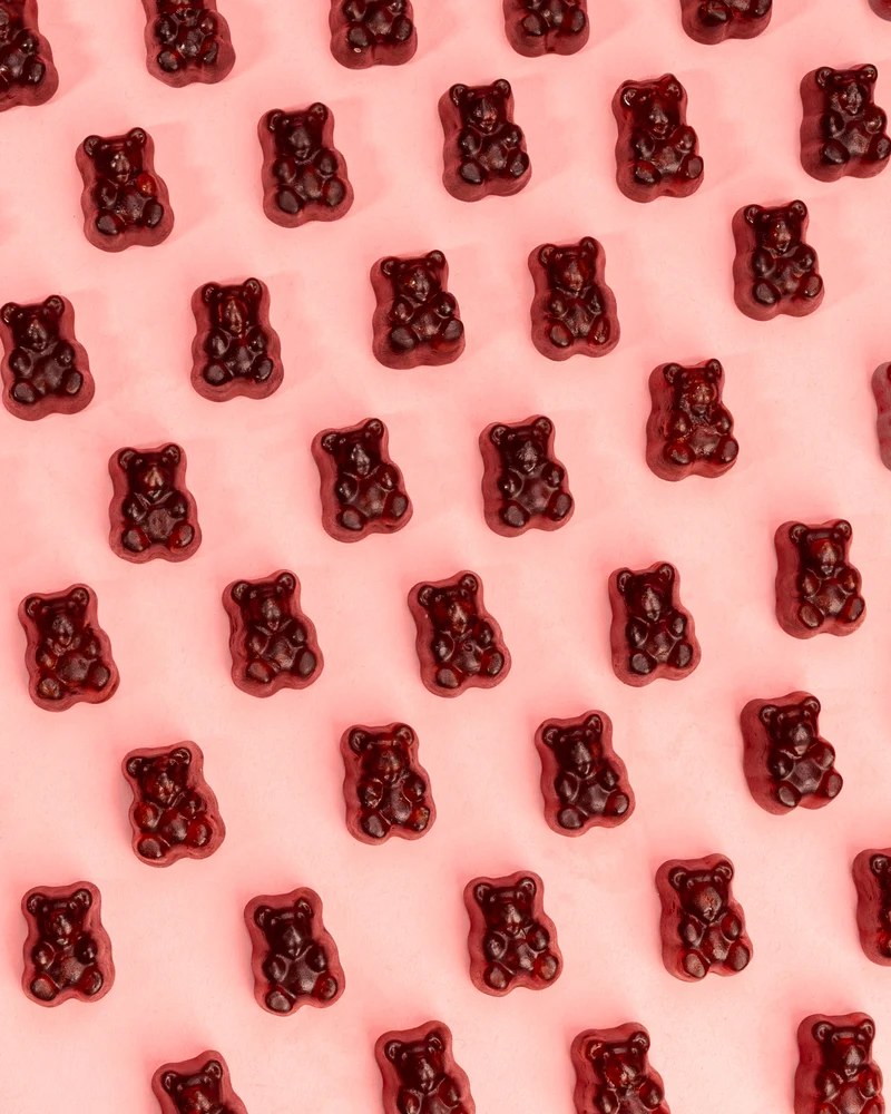Fruchtgummi Heidelbären – mit Fruchtstückchen