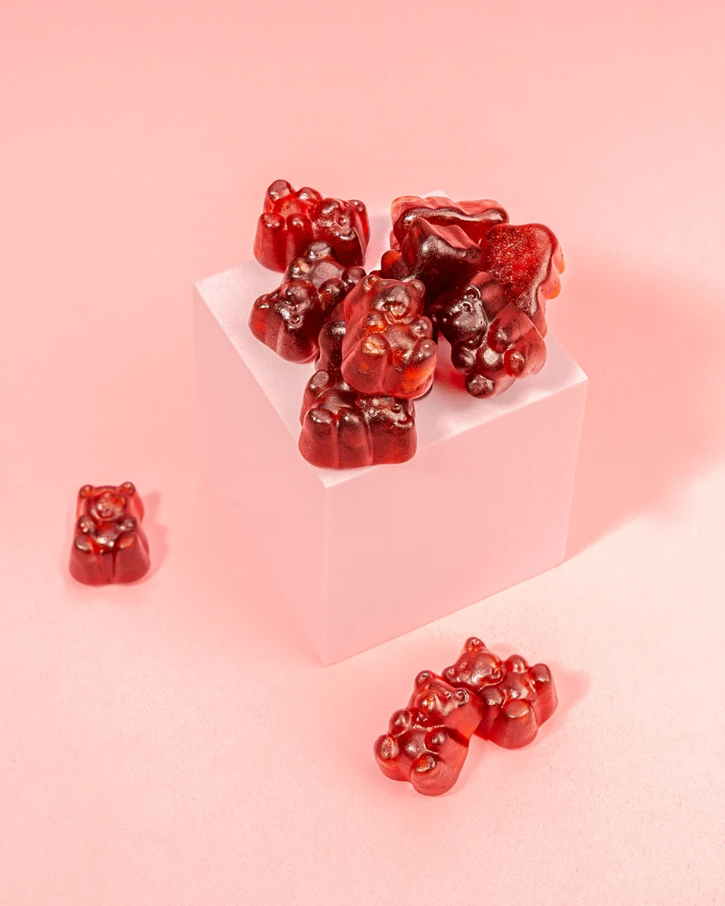 Fruchtgummi Heidelbären – mit Fruchtstückchen