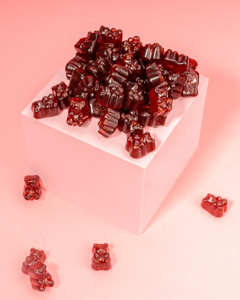 Fruchtgummi Heidelbären – mit Fruchtstückchen