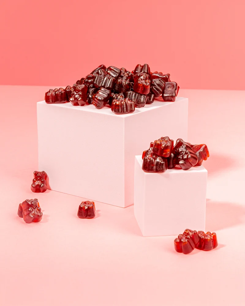 Fruchtgummi Heidelbären – mit Fruchtstückchen