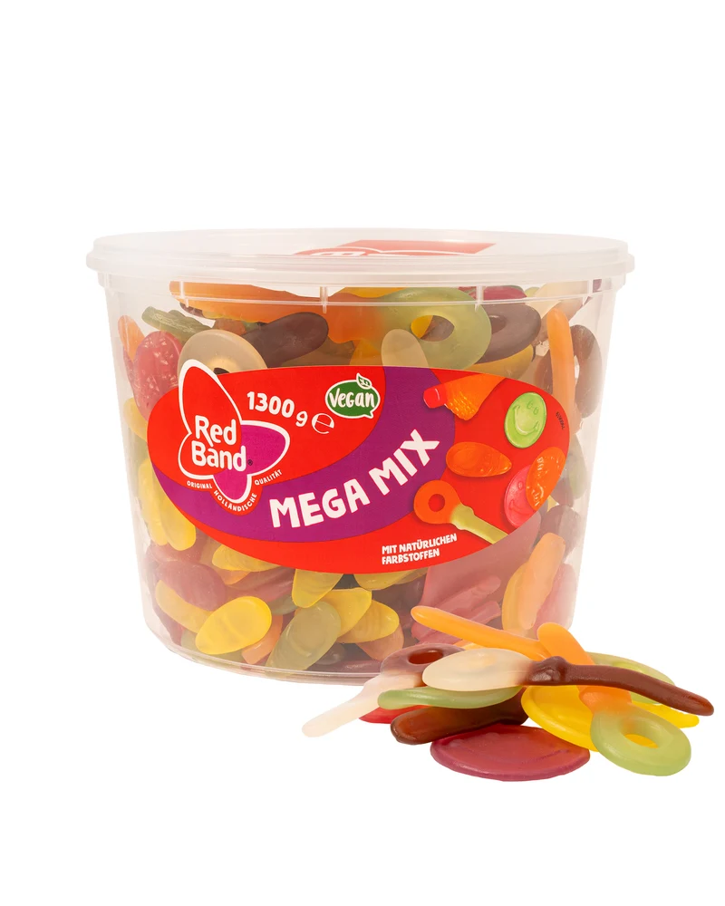 Red Band Fruchtgummi Mega-Mix – vegan