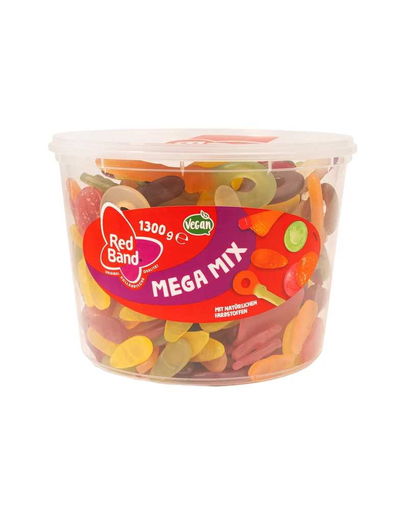 Red Band Fruchtgummi Mega-Mix – vegan