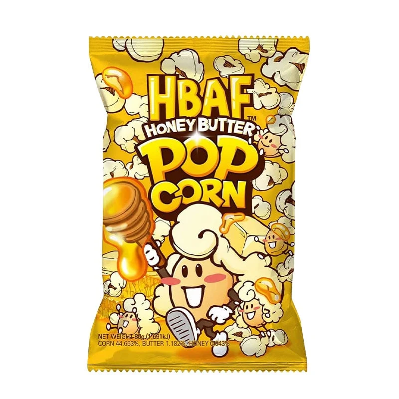 HBAF Koreanisches Popcorn Honey Butter 80g