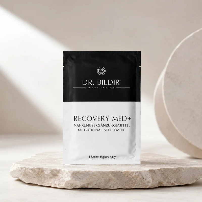 DR. BILDIR® - RECOVERY MED+ Nahrungsergänzungsmittel - Laktosefrei & Glutenfrei, 186 g