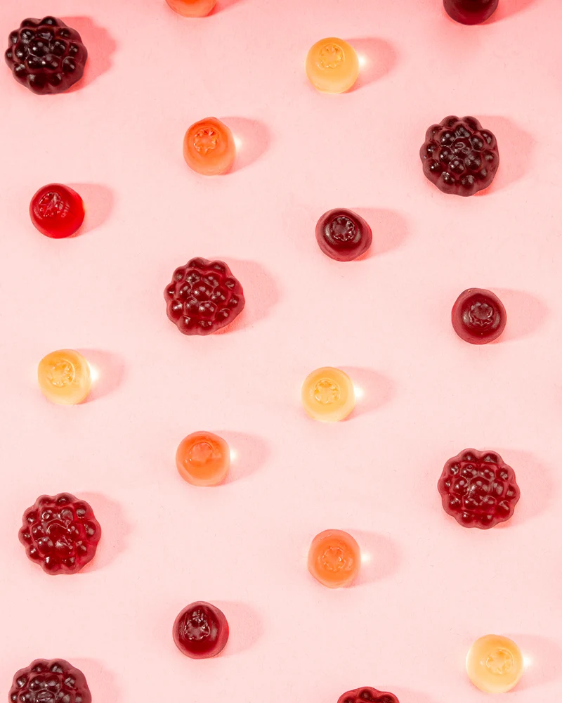 Fruchtgummi Waldfrüchte – mit Fruchtsaft