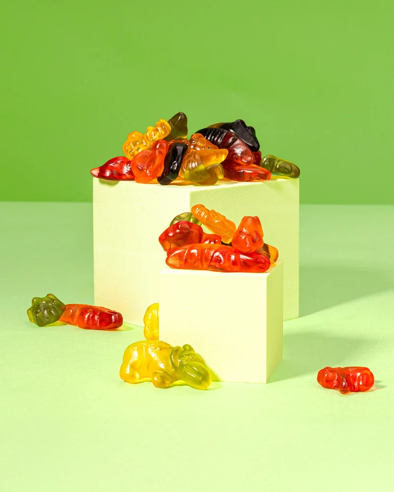Fruchtgummi Tiergarten – mit Fruchtsaft