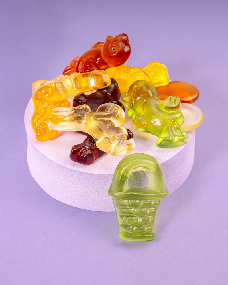 Fruchtgummi Ostermischung – mit Fruchtsaft