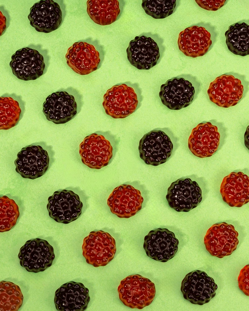 Fruchtgummi Beeren – mit Fruchtsaft