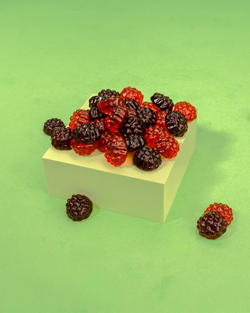 Fruchtgummi Beeren – mit Fruchtsaft