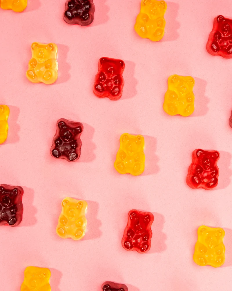 Fruchtgummi Bären – mit Fruchtsaft