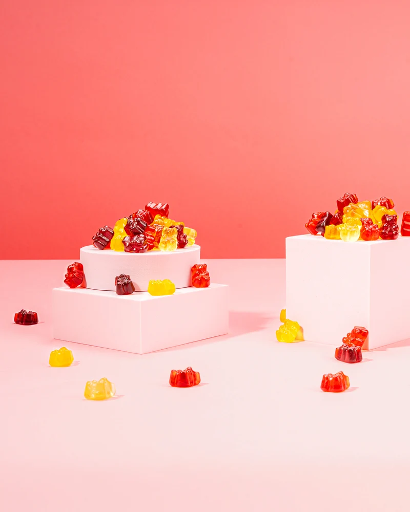 Fruchtgummi Bären – mit Fruchtsaft