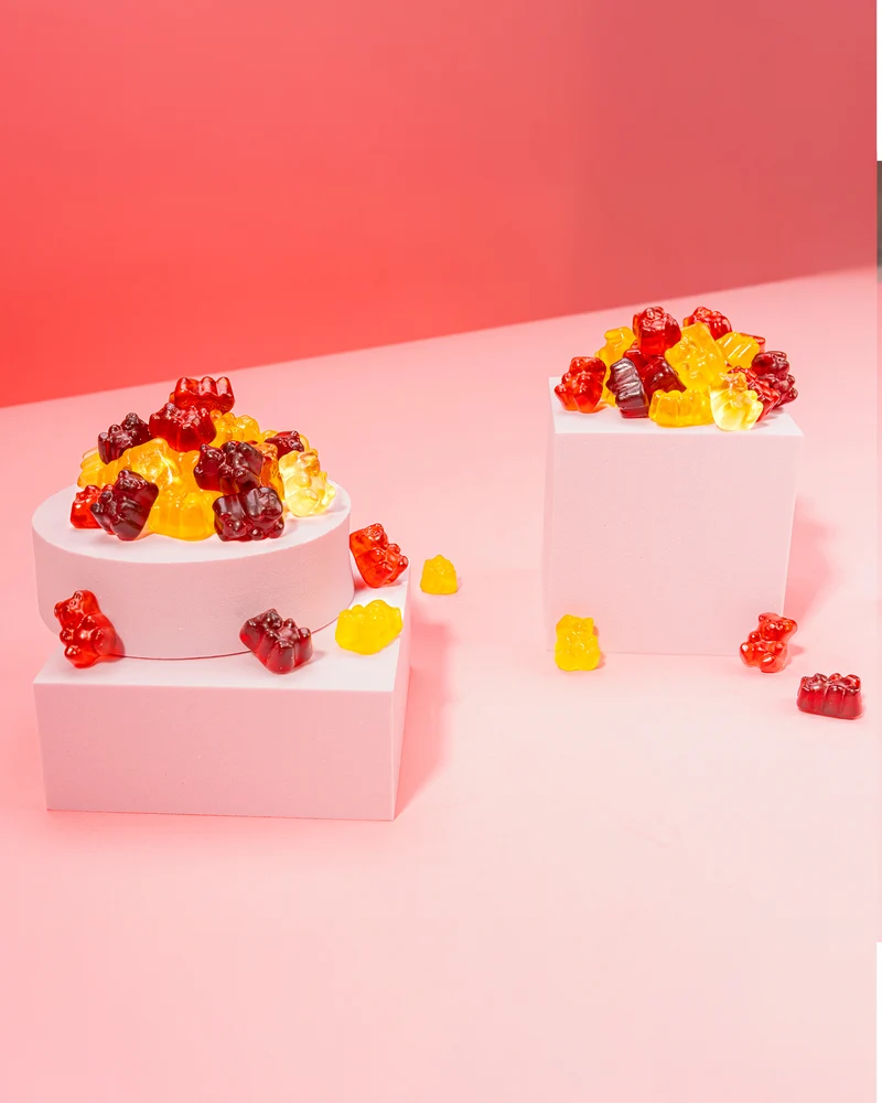 Fruchtgummi Bären – mit Fruchtsaft