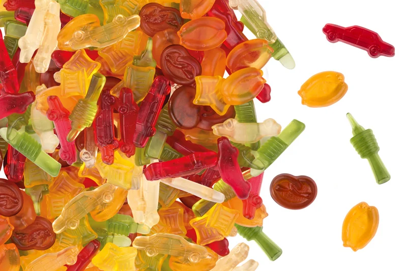 Fruchtgummi Schwabenglück – mit Fruchtsaft