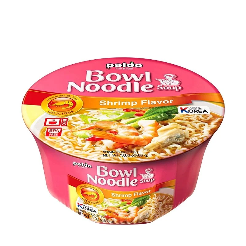 Paldo Nudelsuppe Garnelen Bowl 86g