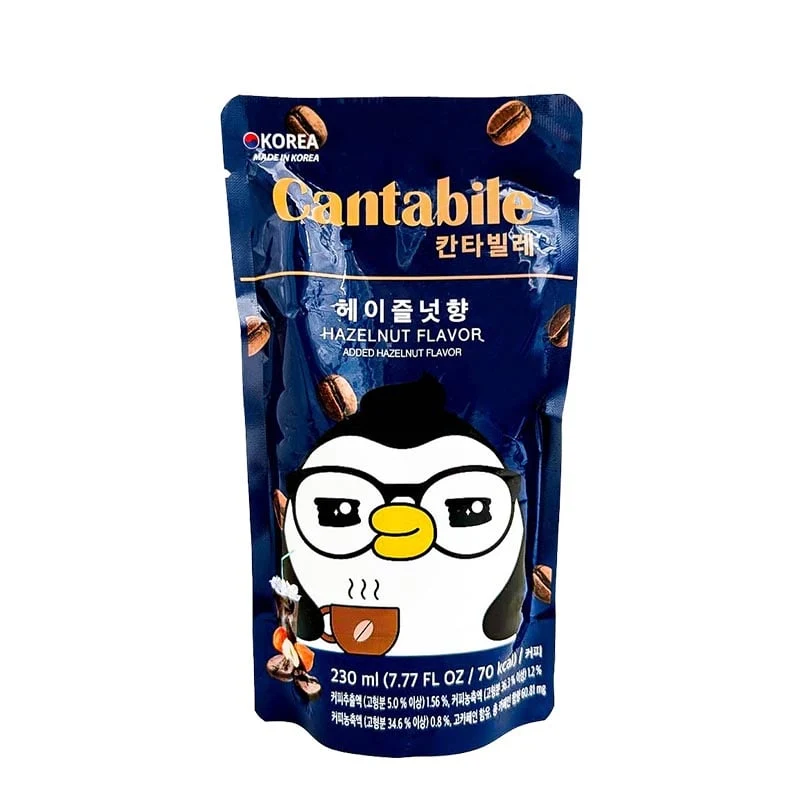 Koreanischer Eiskaffee im Beutel Haselnuss 230ml