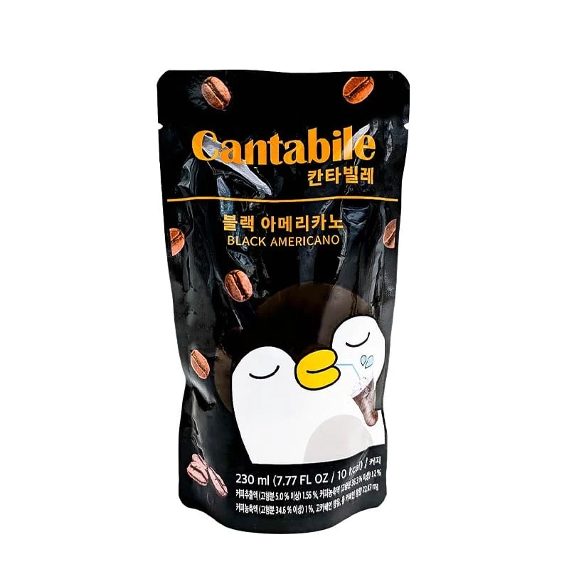 Koreanischer Eiskaffee im Beutel Black Americano 230ml