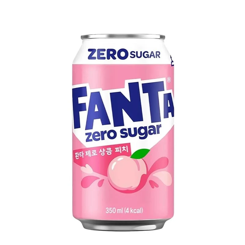 Fanta Peach Zero Koreanisch 350ml