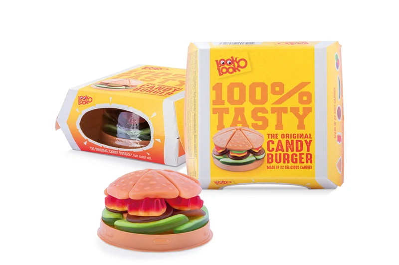 Fruchtgummi Burger Look-O-Look