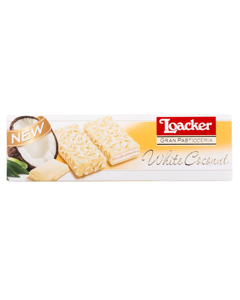 Loacker Patisserie white Coconut Waffel