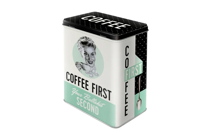 Vorratsdose L Coffee first