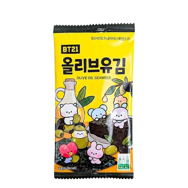 Seetang-Snacks BT21 Olivenöl