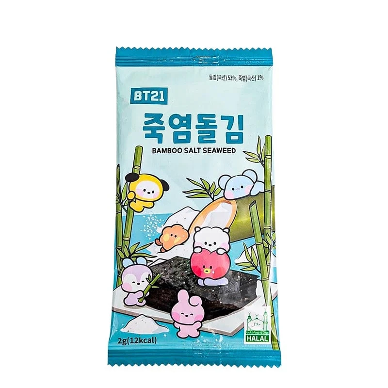Seetang-Snacks BT21 Bambus Salz