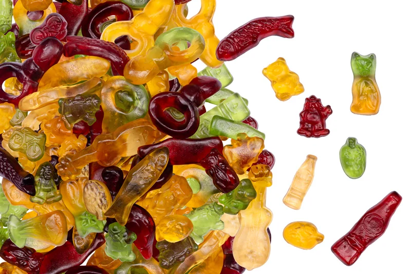 Fruchtgummi Mischung – mit Fruchtsaft