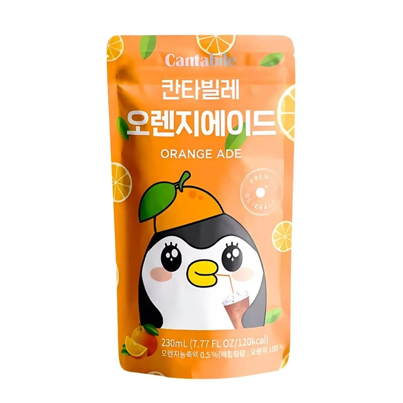 Koreanisches Eisdrink im Beutel Orange 230ml