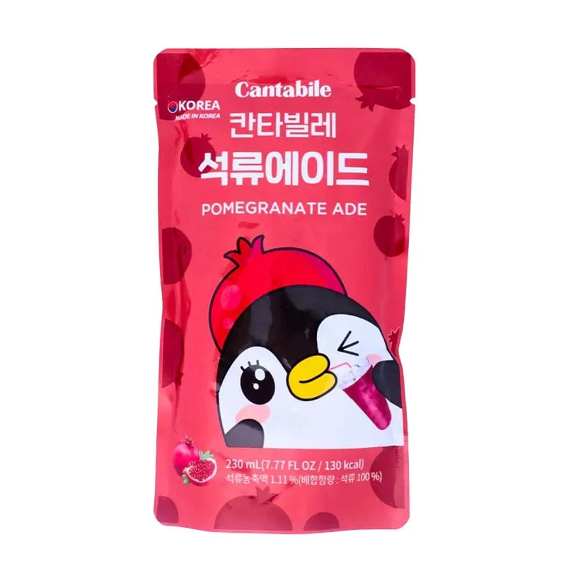 Koreanisches Eisdrink im Beutel Granatapfel 230ml