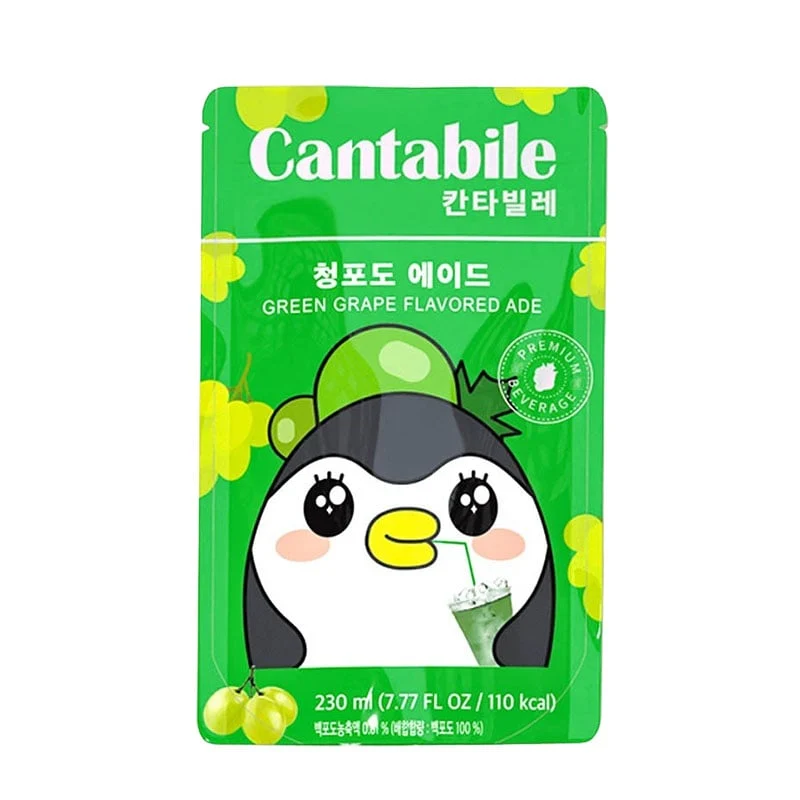 Koreanisches Eisdrink im Beutel Muskattraube 190ml
