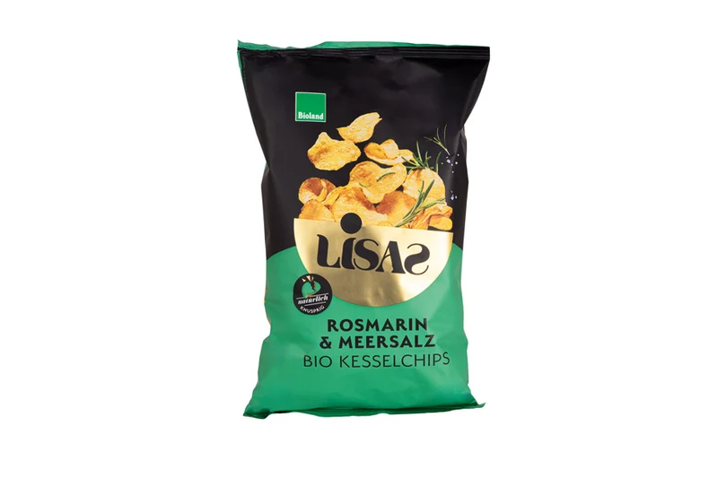 Lisa´s Bio Kartoffel-Chips Rosmarin & Meersalz