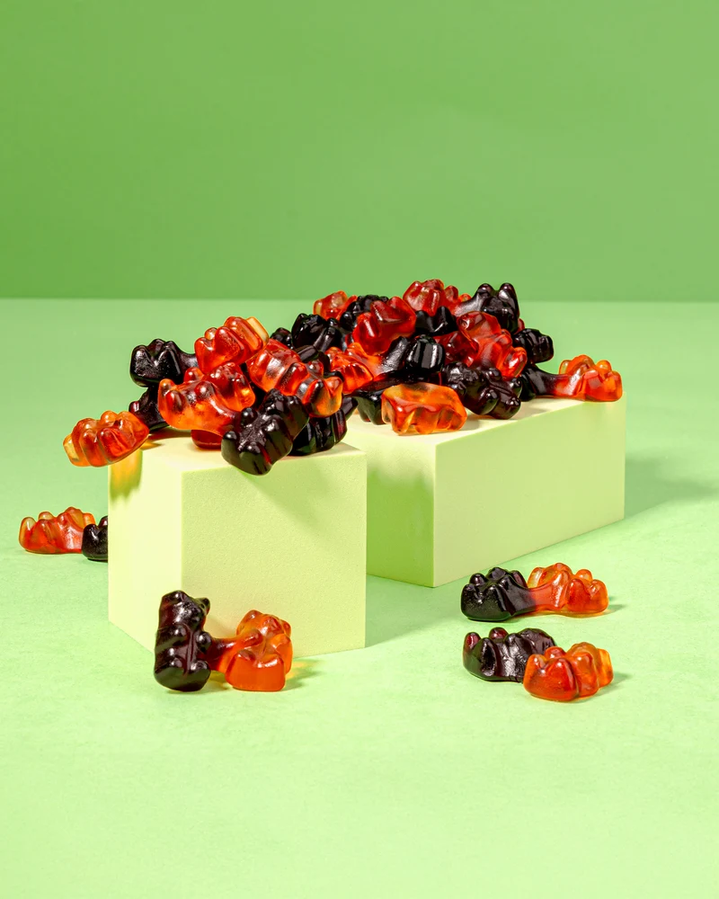 Fruchtgummi Holunder Cranberry Bären – mit Fruchtsaft
