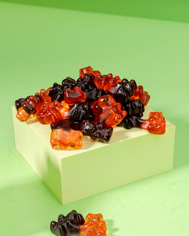 Fruchtgummi Holunder Cranberry Bären – mit Fruchtsaft