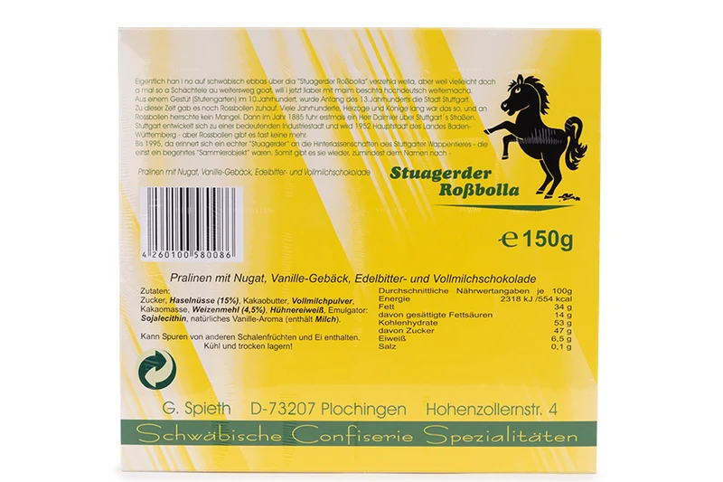 Stuttgarter Roßbolla Präsentpackung