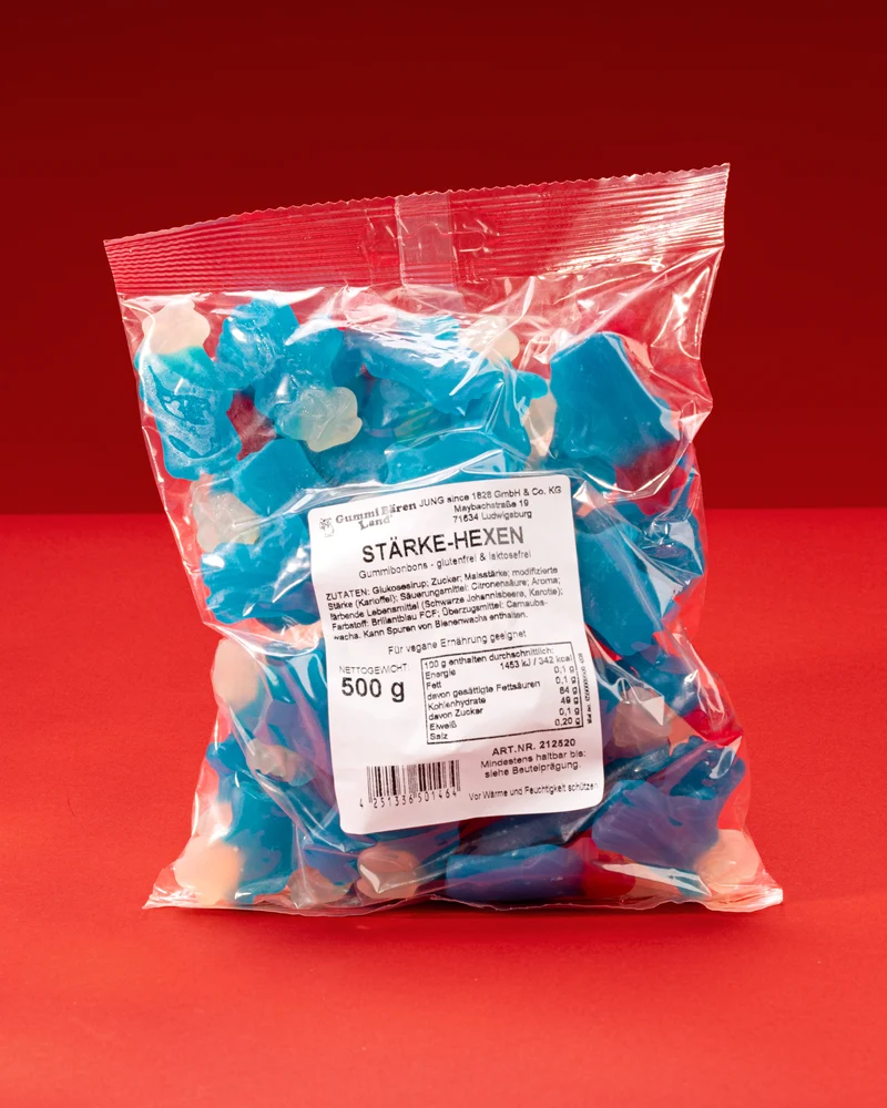 Fruchtgummi Hexen – ohne Gelatine
