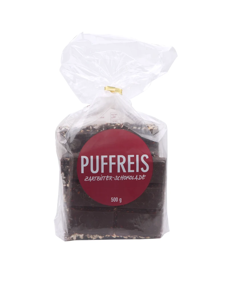 Schoko-Puffreis (Bruch) Zartbitter