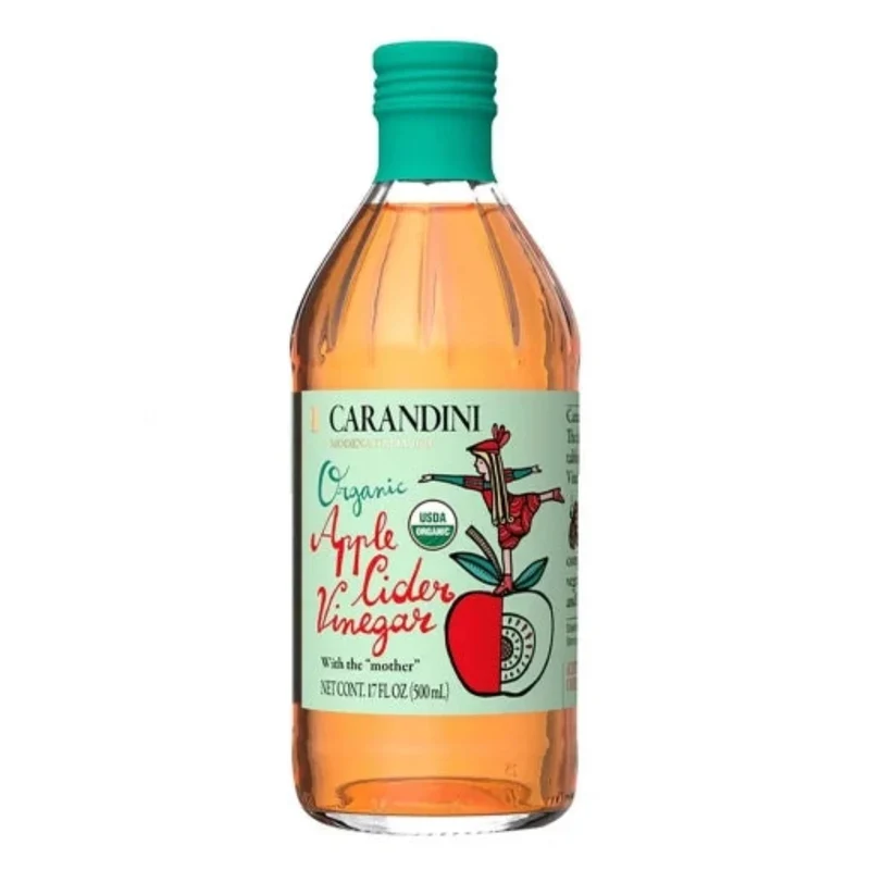 CARANDINI Biologischer Apfelessig mit "Mutter" naturtrüb 500 ml