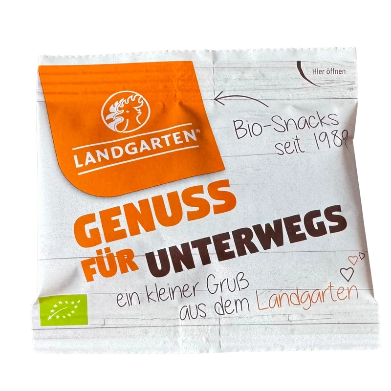 Landgarten Bio Müsli- oder Salattopping / Protein Snack Mix - Cranberry & Apfel, 15g