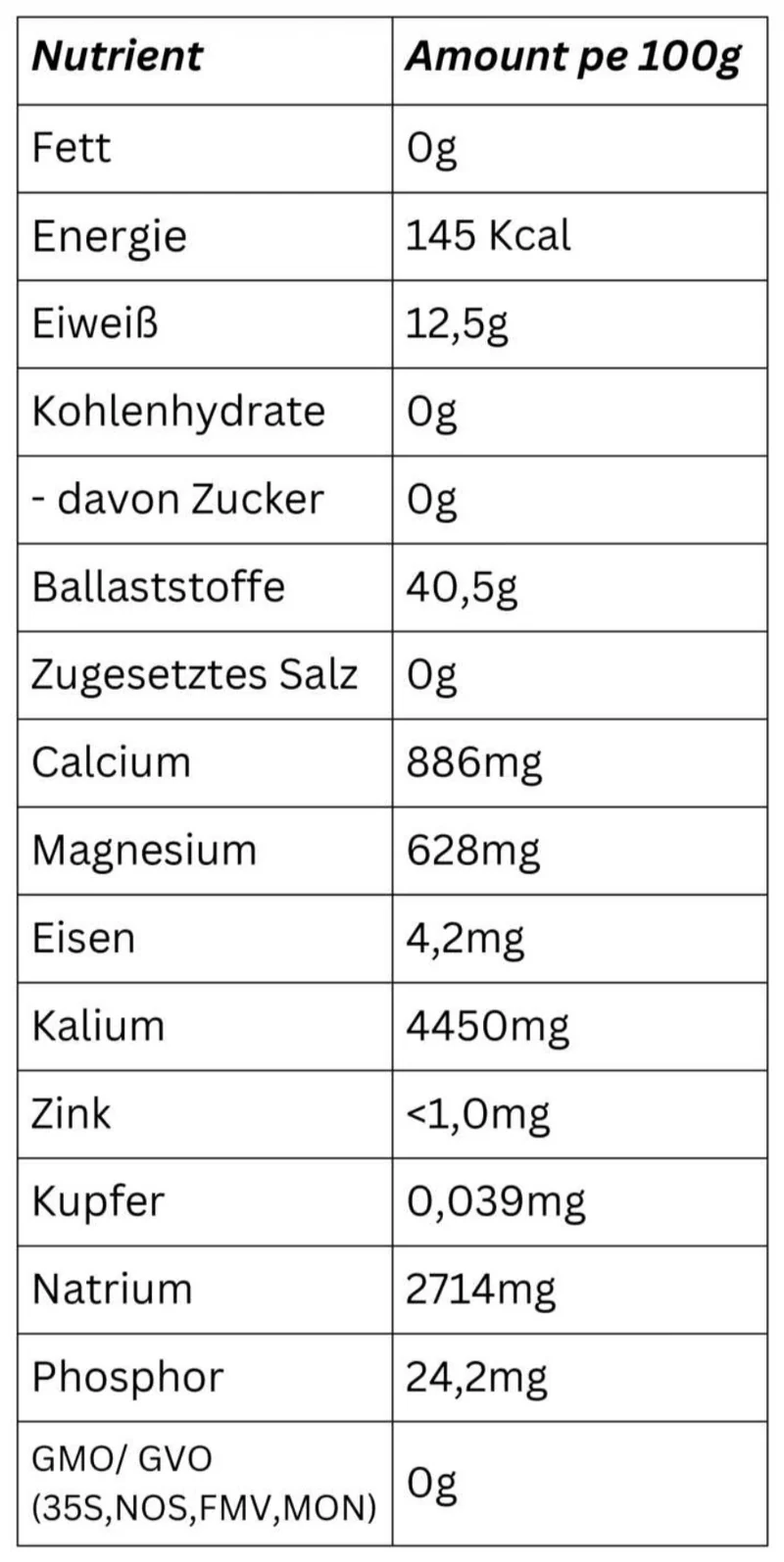 Tropical Superfoods - See Moss / Goldene Meeresalge, 100g