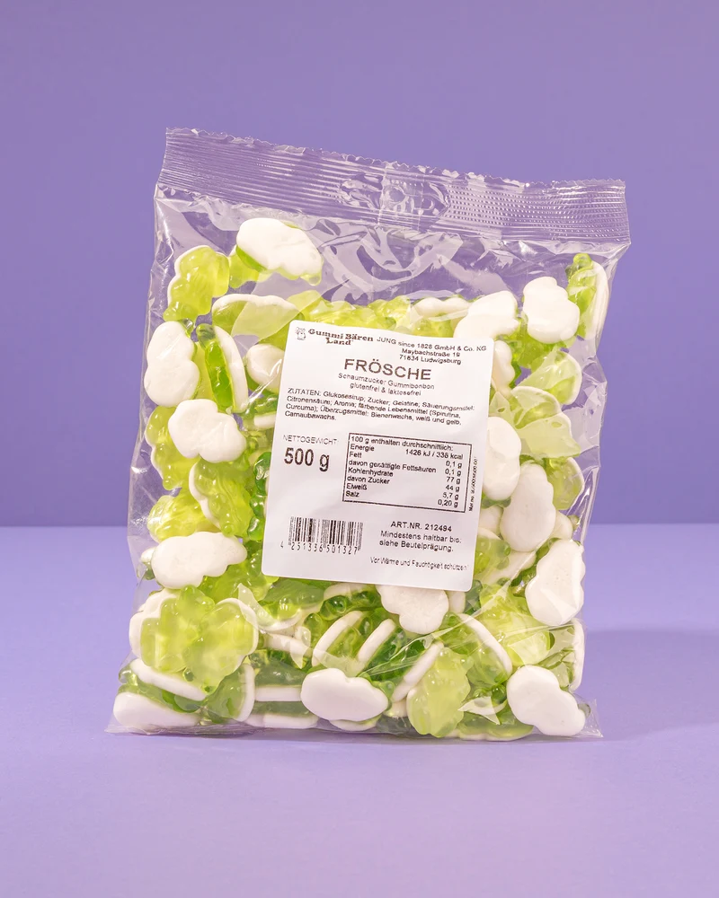 Schaumzucker Frösche – Klassiker