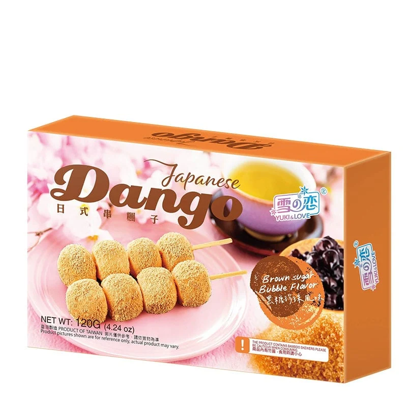 Dango Mochi am Spieß Bubble-Tea-Geschmack 120g