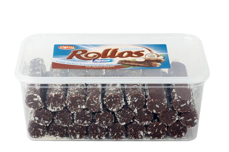 Schaum-Röllchen Kokos