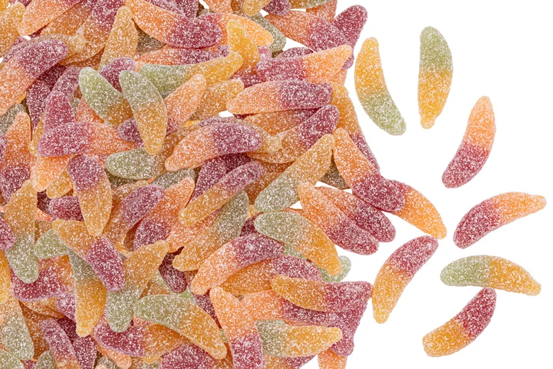 Fruchtgummi Gurken – ohne Gelatine