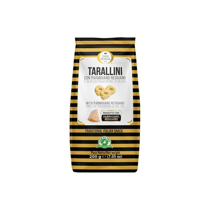 TERRE DI PUGLIA Tarallini - Traditionelle Apulische Snacks 230g