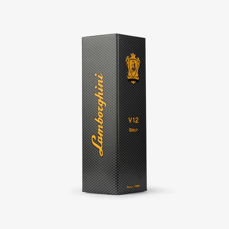 LAMBORGHINI V12 Spumante Brut Vino Sleever Gift box - 75cl.