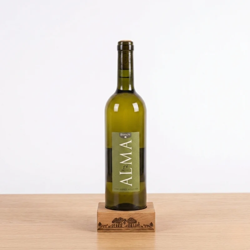 Design-Weinhalter aus Eichenholz – Schweizer Tradition für Ihren Genusstisch