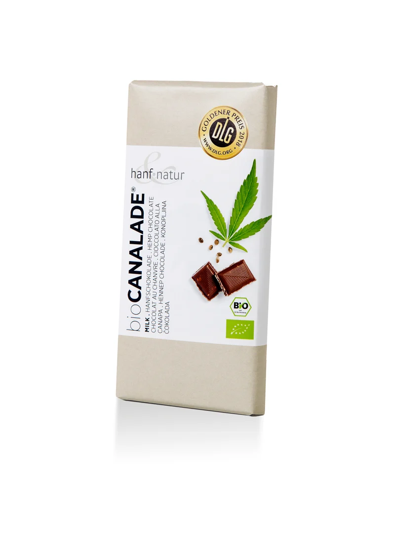 hanf&natur Bio Canalade Hanf Vollmilchschokolade