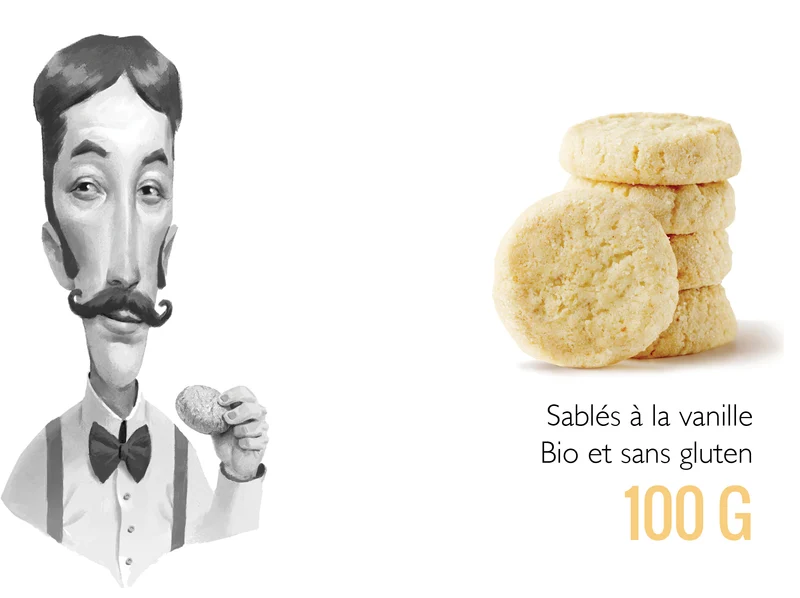 GENEROUS Victor Vanille BIO Sablé